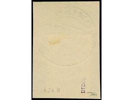 1941, 50 Kopeken braun, schwarzer Aufdruck, mit Aufdruckfehler “Monatsangabe Vi statt VI”, farbfrisch und gut gezähnt, sauber