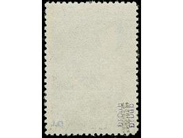 Majakowski 80 Kopeken ultramarin, mit kopfstehendem Aufdruck in Type I von Druckfeld 45, farbfrisch und gut gezähnt, sauber g