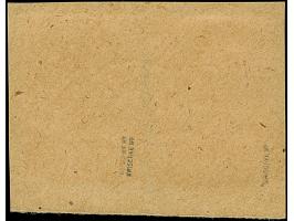 Nordpol 80 Kopeken karmin, mit kopfstehendem sowie mit normalstehendem Aufdruck, farbfrisch und gut gezähnt, sauber mit Stemp