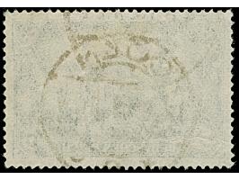 &nbsp;Kriegsdruck &nbsp;3 M. schwarzviolettgrau mit 26:17 Zähnungslöchern, sauber gestempelt, in einwandfreier Erhaltung,, Fo