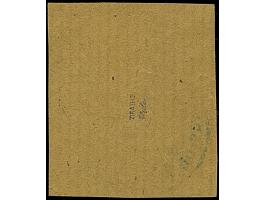 1942, Aufdrucktype II, Hakenkreuz 6mm: 1,50 Rubel auf 15 Kopeken dunkelgraugrün, farbfrisch und gut gezähnt, sauber mit kyril