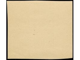 1941, Landespost 30 Kopeken schwarzultramarin, ungezähnter Probedruck auf Kreidepapier, Randviererblock, ohne Gummi wie verau