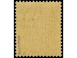 1944, Freimarke 0,50 Lire auf 10 Centisimi schwärzlichbraun, mit schwarzem Probeaufdruck, postfrisch, tadellos, sehr selten, 