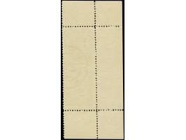 1941, Kathedrale 60 Kopeken schwärzlichgelblichgrün, senkrechtes Paar mit Ober- und Seitenrändern, waagerecht ungezähnt, saub