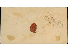 1867, 1 Schilling rosakarmin/dunkelgrün, 2 Schilling lilakarmin/dunkelgelblichgrün und 1869 ½ Schilling grünoliv/karminrot, f