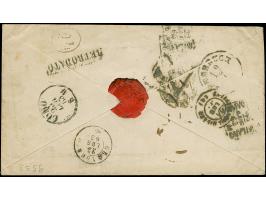 3 Sgr. ocker, mit sauber auf- und nebengesetztem DKr. "BERLIN 17/7 63"auf Briefkuvert an eine Sängerin in Mailand, nachgesand