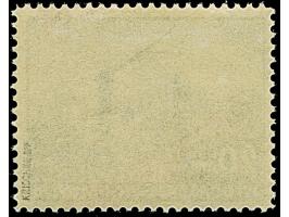 1941, Flugpost 20 Dinar, mit stark verschobenem und dadurch geteiltem Aufdruck, postfrisch, tadellos, sign. Krischke BPP