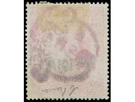 1902, I.R. OFFICIAL: Edward VII 5s. carmine rose, fresh colour and good centering and perforation, neatly used with hooded “L