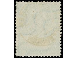 1 M. mittelgelblichgrün, Type II, gezähnt L 11 und mit Wasserzeichen “steigende Wellenlinien” (WZ. 3Y), sehr sauber mit Stemp