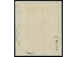 1923, 24-Werte 25 Centu auf 1000 Mark, farbfrisch und gut gezähnt, sauber zentrisch gestempelt “KLAIPEDA 2 27.III.24", tadell