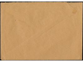 Band auf Arbeiter 12 Pfg. mit kopfstehendem Aufdruck im waagerechten Paar aus der linken unteren Bogenecke mit Stempel “FÜRTH