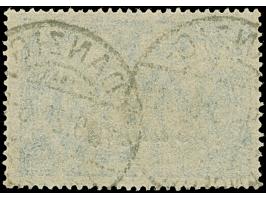 1920, 2 Mark dunkelkobaltblau, mit klarem Doppeldruck, farbfrisch und gut gezähnt, sauber zeitgerecht gestempelt “DANZIG-LANG