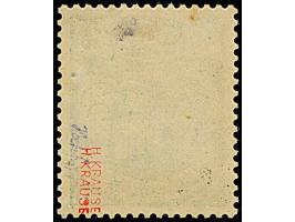 1921, Flugpost 40 Pfennig, vollflächig auf geklebter Papierbahn, sauber ungebraucht, tadellos, selten, u.a. sign Hochkeppeler