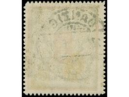 1922, Großes Staatswappen 100 Mark dunkelzinnoberrot/dunkelgrünoliv mit stehendem Wasserzeichen, farbfrisch und gut durchstoc