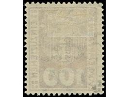 1923, Staatswappen 100 Mark, liegendes Wasserzeichen, farbfrisch und gut gezähnt, sauber zeitgerecht gestempelt, tadellos, Fo