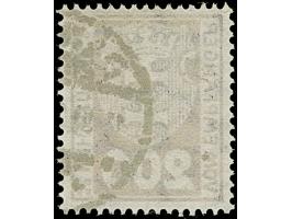 1923, Staatswappen 200 Mark, liegendes Wasserzeichen, farbfrisch und gut gezähnt, sauber zeitgerecht gestempelt, tadellos, Fo