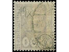 1923, Staatswappen 500 Mark, stehendes Wasserzeichen, farbfrisch und gut gezähnt, sauber zeitgerecht gestempelt, tadellos, u.