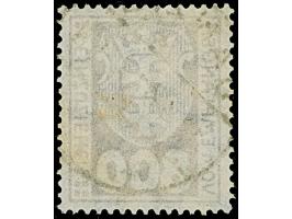 1923, Staatswappen 800 Mark, stehendes Wasserzeichen, farbfrisch und gut gezähnt, sauber zeitgerecht gestempelt, tadellos, ei