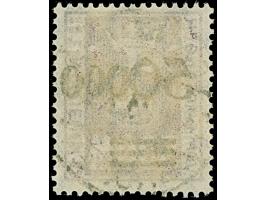 1923, 50000 auf 500 Mark, rußiger Aufdruck, farbfrisch und gut gezähnt, sauber zeitgerecht gestempelt “DANZIG-BRÖSEN 23.10.23