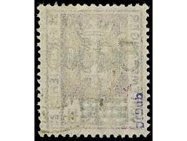 1923, 50000 auf 500 Mark, glänzender Aufdruck, farbfrisch und gut gezähnt, sauber zeitgerecht gestempelt, tadellos, Fotoattes