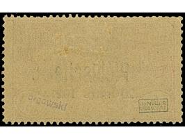 1921, Plebiscite 1 Mark, mit Plattenfehler “großer weißer Fleck in der Gravur rechts neben der linken Wertangabe”, postfrisch