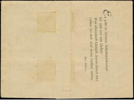 Ostpreussen-Feldpostfaltbrief mit Normstempel “d 28.3.45” und Absendervermerk mit Feldpostnummer “10673” (= Kommando 69. Inf.