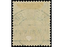 1920, Aufdruckausgabe Germania 15 Pfennig karminbraun, sauber gestempelt, tadellos, Fotoattest Hey BPP (2011)