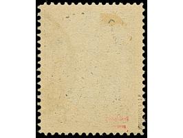 1915, Stadtpostmarke 6 auf 5 Groszy, Aufdrucktype I in hellblau, Urmarkenfeld 20, farbfrisch und gut gezähnt, sauber gestempe