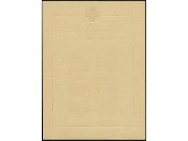 1942, Stadtkindergärten-Block (118x159mm) mit Wasserzeichen “LIGAT” und zusätzlichem Rotem Kreuz, postfrisch, einer sehr selt