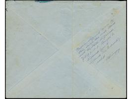 1919, Aufdrucktype II, violettblauer Aufdruck: Germania 10 Pfennig rot, waagerechtes Seitenrandpaar, die linke Marke mit kopf