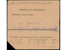 1920, Germania 50 Pfennig graulila/schwarz, farbfrisch und gut gezähnt, sauber mit Stempel "SCHMALLENINGKEN 27.9.20" auf Post