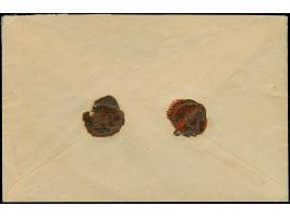 1923, Neue Währungsbezeichnung 30 Centu auf 500 Mark, doppelter Aufdruck in Type AI, sauber mit Stempel “KOLLATEN 11.9.23" au