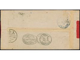 1898, Coiling Dragon 10 c. green, neatly tied by bilingual cds “PEKING 23 NOV 99” with additional Japanese 10 s. brown with “