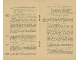 Halle/Saale-Courier: 1892, Dienst-Ordnung für die Briefträger der Briefbeförderung Courier mit violettem L1 “Inh. Blüher &amp