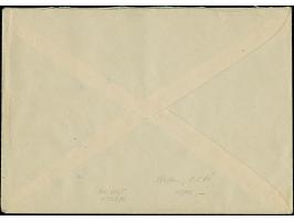 1949, Volkshilfe 8-50 Fr. sauber mit Stempel der Ausstellung “IBASA 23.4.50” nach Straßburg ohne Ankunftsstempel, Marken tade