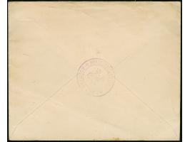 EINGEHENDE POST: 1890, Briefkuvert mit gedrucktem Absender "S.SCHMUCK/ ADEN-ARABIA", frankiert mit britisch Indien 2 a. blau,