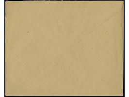 1923, 24-Werte 15 Centu auf 10 Mark braun, farbfrisch und gut gezähnt, sauber mit Stempel “SILUTE 5.III.25” auf portogerechte