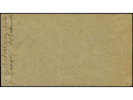 1896, Düsseldorf 3 Pfg. blau auf weißem Papier mit Stempel “Stadtbrief-Beförderung 6.V.96” auf Vordruck-Briefkuvert “H. Bierh