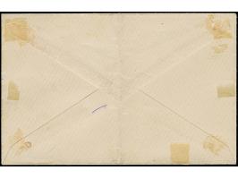 1887, 1 Pfg. schwarz durchstochen mit violettem Rahmenstempel “Priv.Brief-Verkehr Freiburg (Baden) W. Felder” auf kleinformat