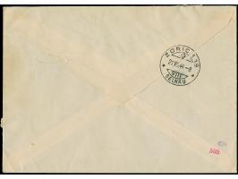 1943, 65 Qind, sauber mit Stempel “TIRANE -3- VIII-44” auf R-Brief, abgesandt von der Deutschen Gesandschaft in Tirana, neben