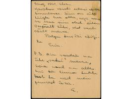 Ganszachenkarte 20 Kopeken mit 5-30 Kopeken als Zufrankatur, sauber ab “ELVA -2 VIII 41” nach Tartu mit vorderseitigem Ankunf