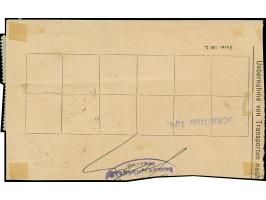 Leipziger Paketfahrt Albert Meyer: 1897. 10 Pfg. grau im waagerechten 5er-Streifen, Paar und Einzelmarke sowie 20 Pfg. braun 