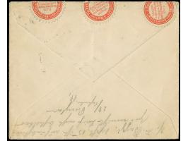 Berliner Packetfahrt Gesellschaft: 1896, 10 Pfg. braunlila mit Stempel "PACKET-FAHRT III 17. 28.9.00, Randstück auf R-Ortsbri