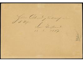 Hansa: 1897, Kaiser Wilhelm I. 3 Pfg. mit Stempel “HANSA 33.4.97” auf Postkarte mit Grußtext in einwandfreier Erhaltung