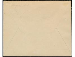 Berliner Paketfahrt-Gesellschaft: 1907, Drucksachen-Verkehr-Marke rot gez. 13¾:14 mit violettem Stempel “EXPRESSBRIEF PAKETFA