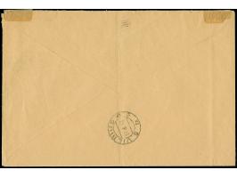 1941, Nepriklausoma 30 Kopeken mit Stempel “JONISKIS 10.VIII.41” auf Brief nach Vilnius mit Ankunftsstempel, die Marke klein 