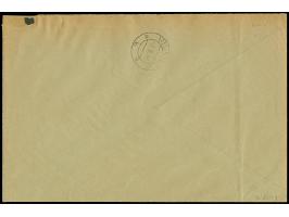 1941, Vilnius 5 Kopeken sowie waagerechtes Paar 20 Kopeken, sauber mit Stempel “VILNIUS -2.8.41” auf Orts-R-Brief an die Feld