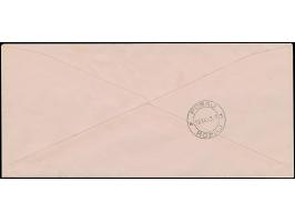 1943, 0,50-20 Lire, sauber mit Stempel “BERANE 13.XII.43” auf nach Rozaj adressierten Umschlag mit Ankunftsstempel, tadellos