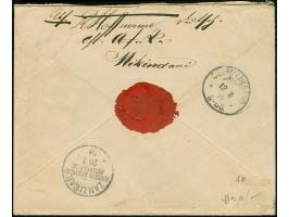 20 Pfg. mit &nbsp;sauber aufgesetztem "ZANZIBAR 20/7 91", zusammen mit waagerechtem Paar, mit auf- und nebengesetztem "DSP OS