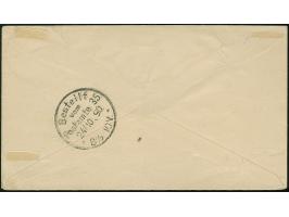 20 Pfg. mit sauber aufgesetztem "ZANZIBAR 4/10 90", auf Briefkuvert an die 'Expedition der Moden Welt', nach Berlin, mit Ausg